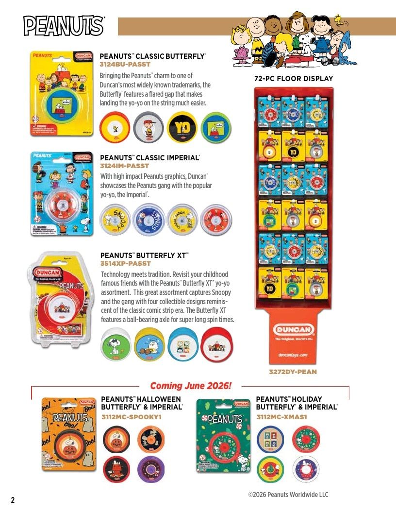 Duncan Toys Annual Toys Catalog Weekly Ad January 1 - December 31, 2026