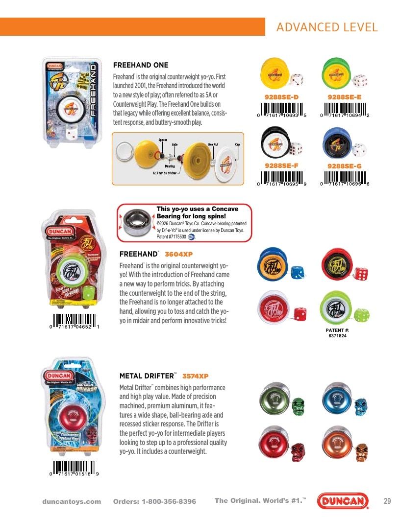 Duncan Toys Annual Toys Catalog Weekly Ad January 1 - December 31, 2026