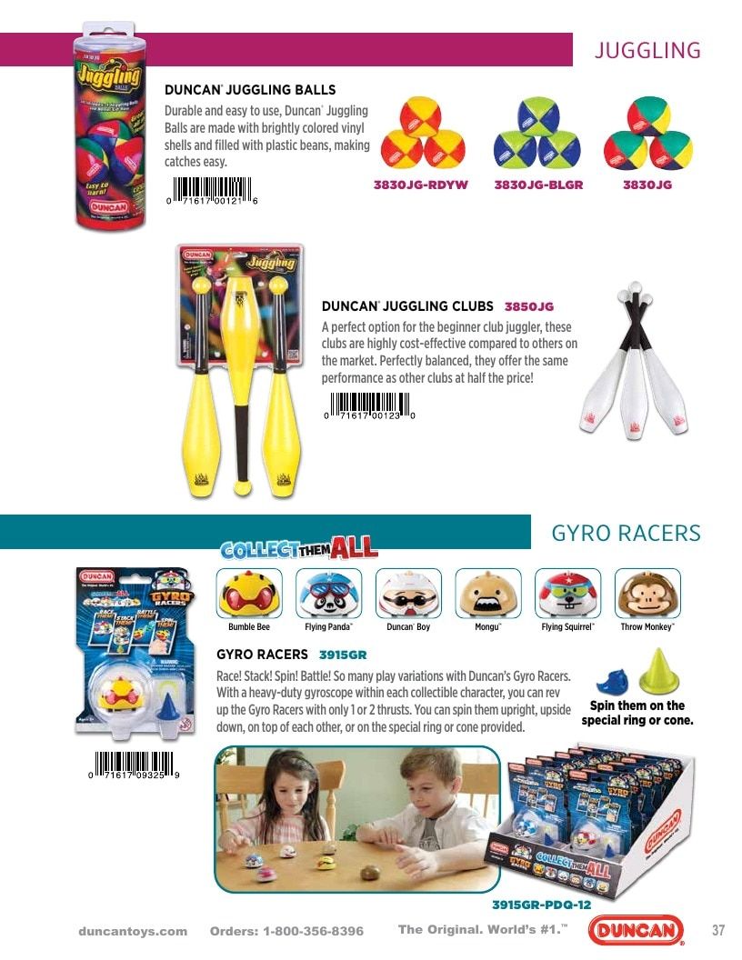 Duncan Toys Annual Toys Catalog Weekly Ad January 1 - December 31, 2026