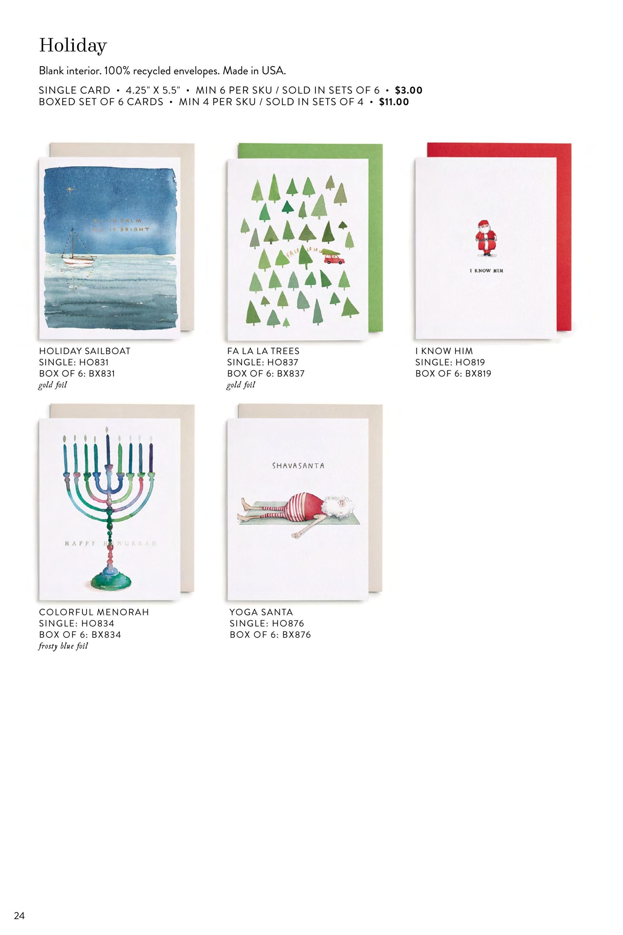 E. Frances Paper Fall and Holiday Stationery Catalog Weekly Ad January 1 - December 31, 2026