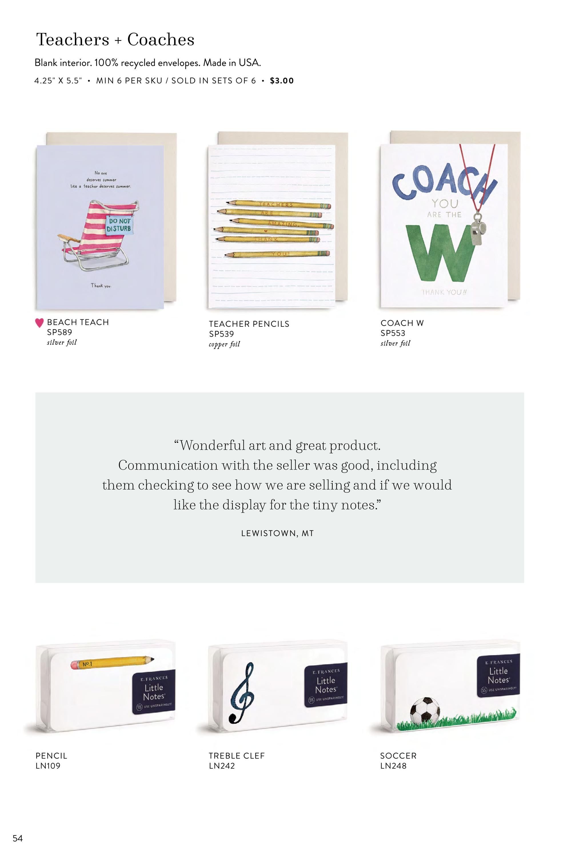 E. Frances Paper Fall and Holiday Stationery Catalog Weekly Ad January 1 - December 31, 2026