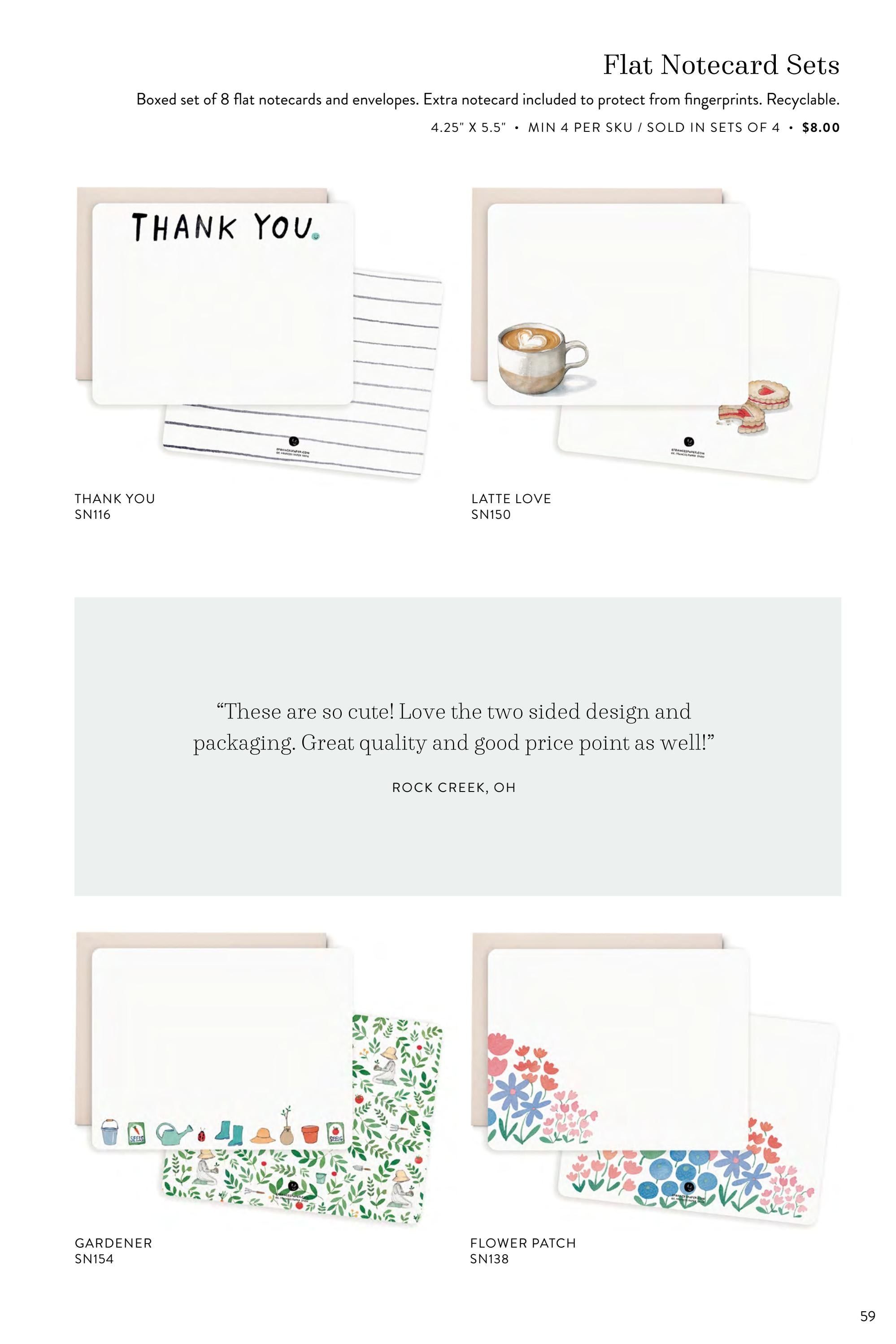 E. Frances Paper Fall and Holiday Stationery Catalog Weekly Ad January 1 - December 31, 2026