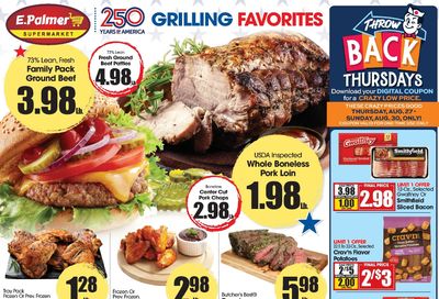 E. Palmer Supermarket Weekly Ad August 26 - September 1, 2026