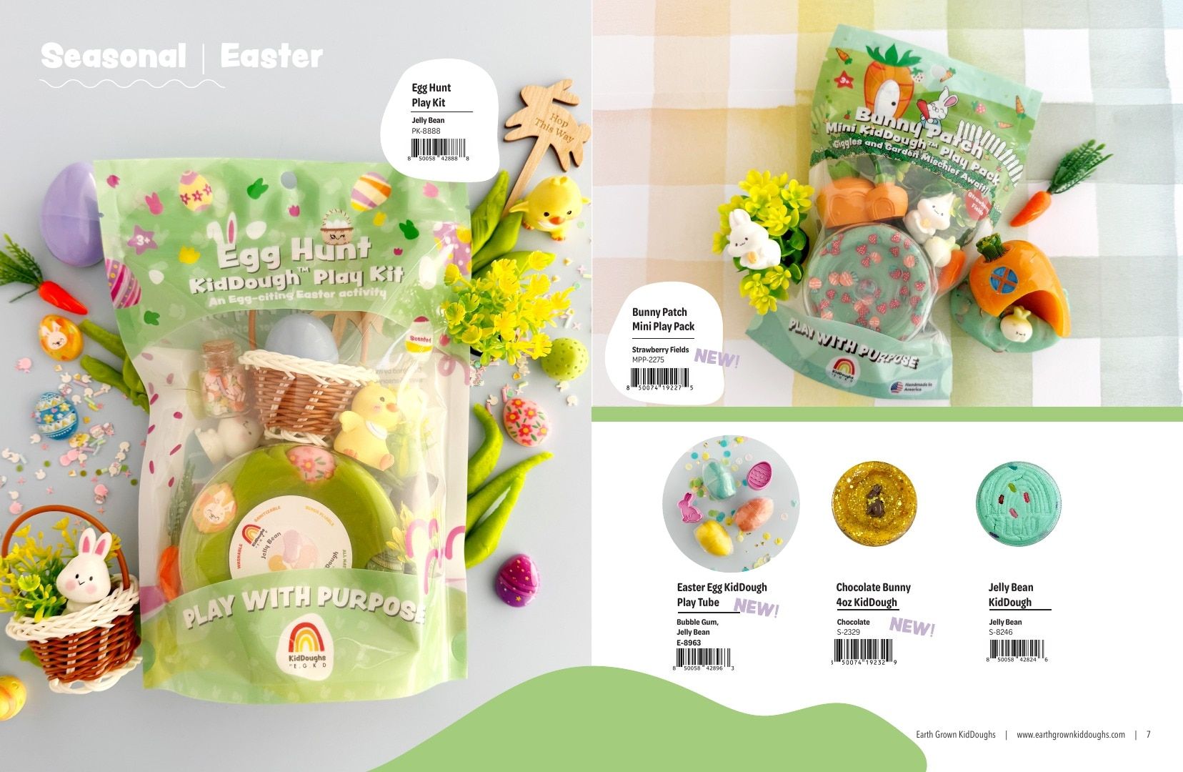 Earth Grown KidDoughs Annual Sensory Dough Catalog Weekly Ad January 1 - December 31, 2026