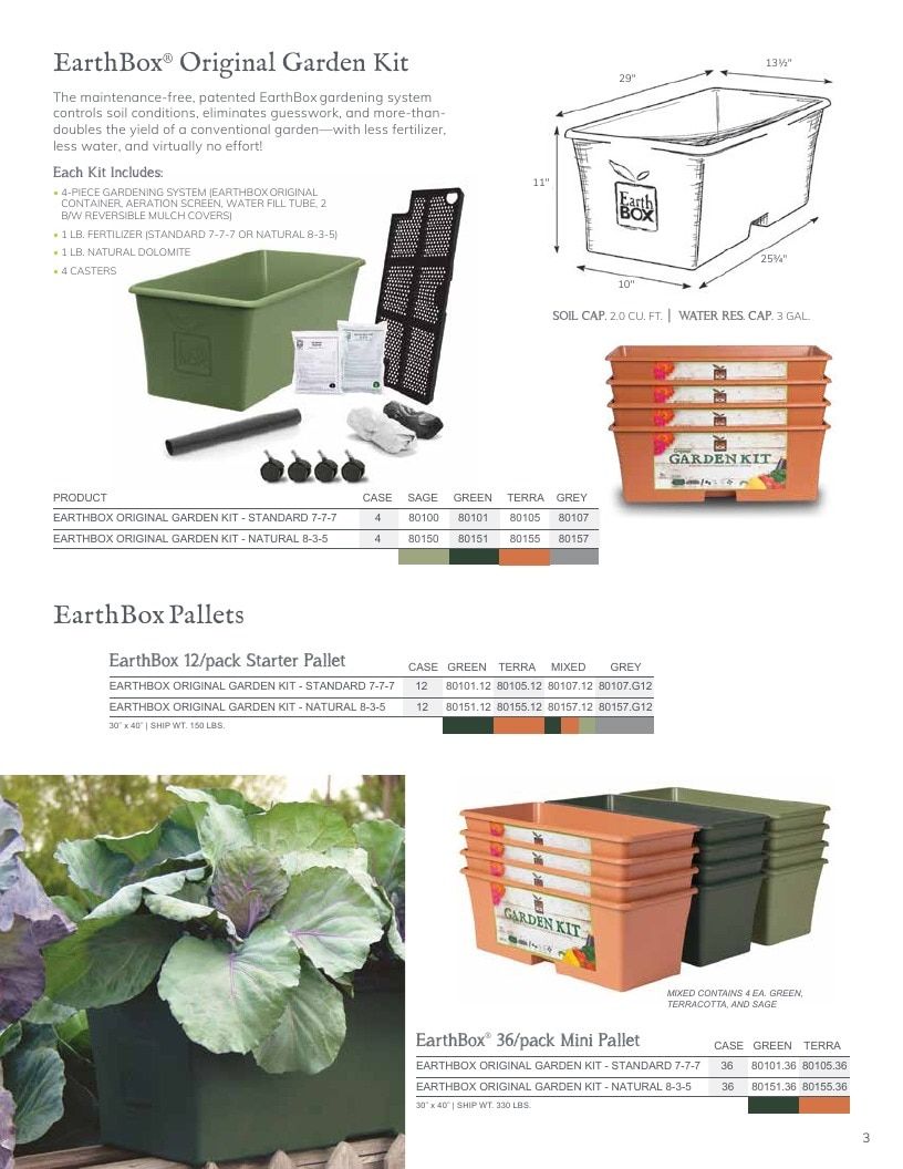 EarthBox Container Gardening Catalog Weekly Ad August 1, 2026 - December 31, 2027