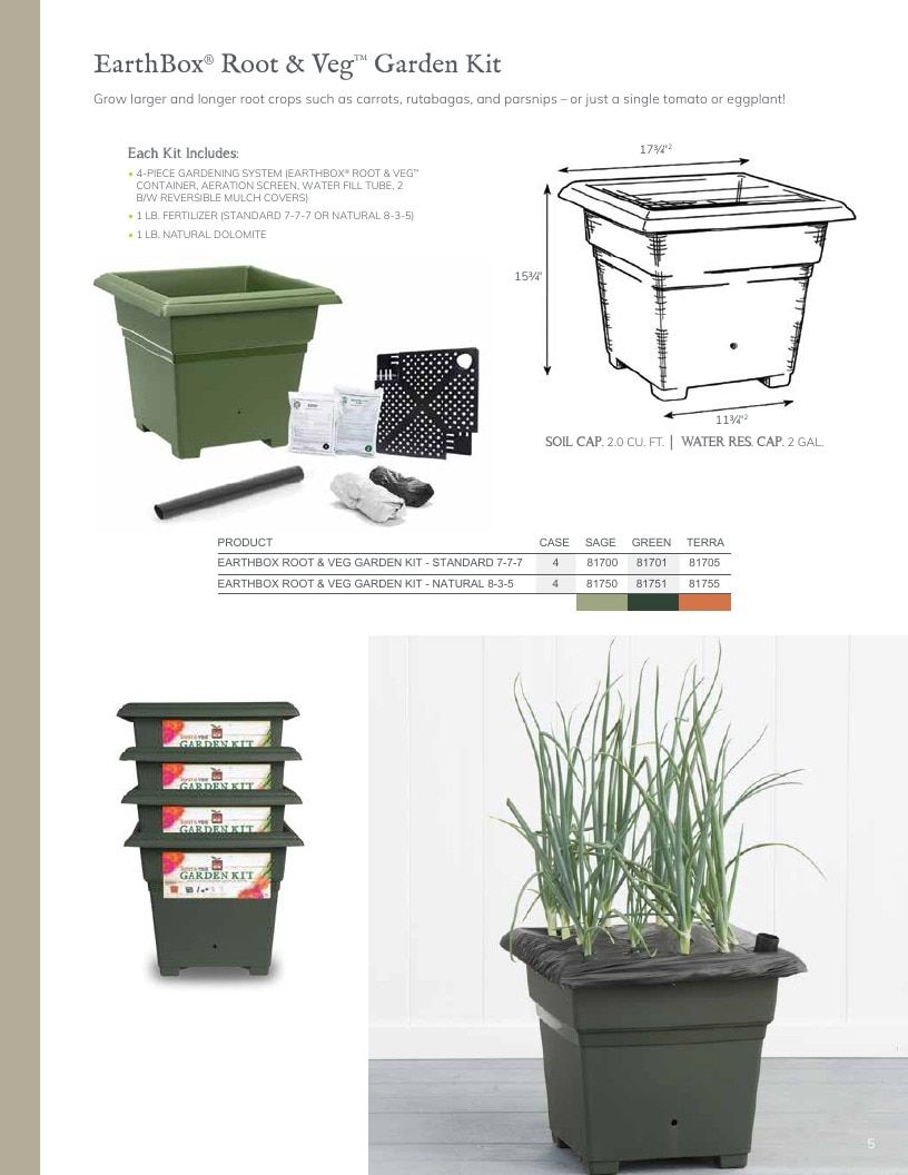 EarthBox Container Gardening Catalog Weekly Ad August 1, 2026 - December 31, 2027