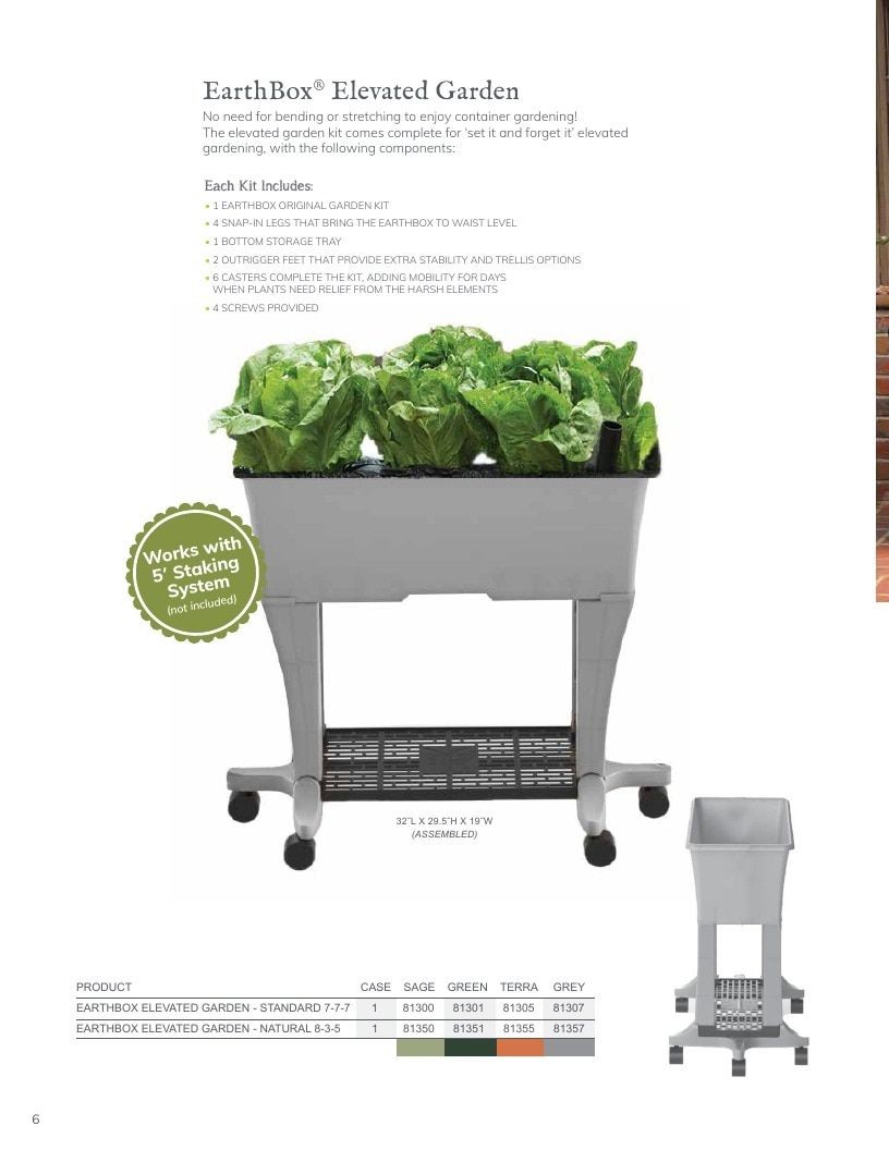 EarthBox Container Gardening Catalog Weekly Ad August 1, 2026 - December 31, 2027