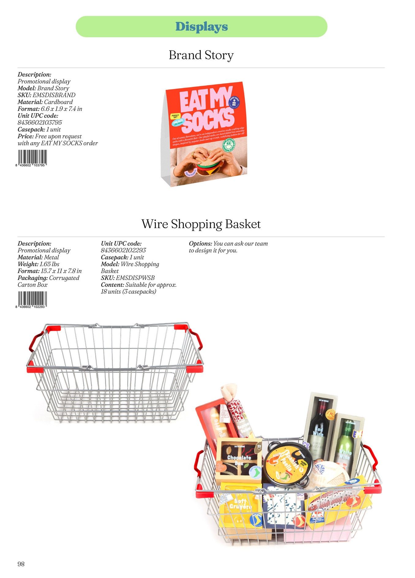 Eat My Socks Spring and Summer Accessories Catalog Weekly Ad January 1 - December 31, 2026