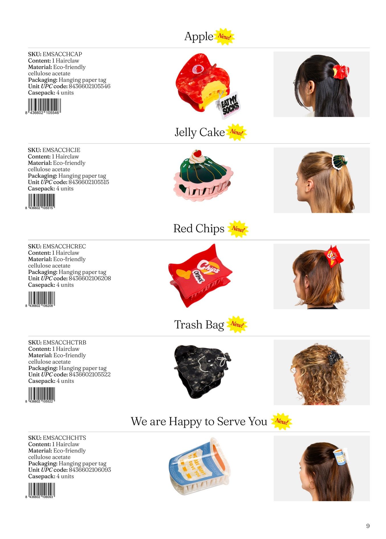 Eat My Socks Spring and Summer Accessories Catalog Weekly Ad January 1 - December 31, 2026