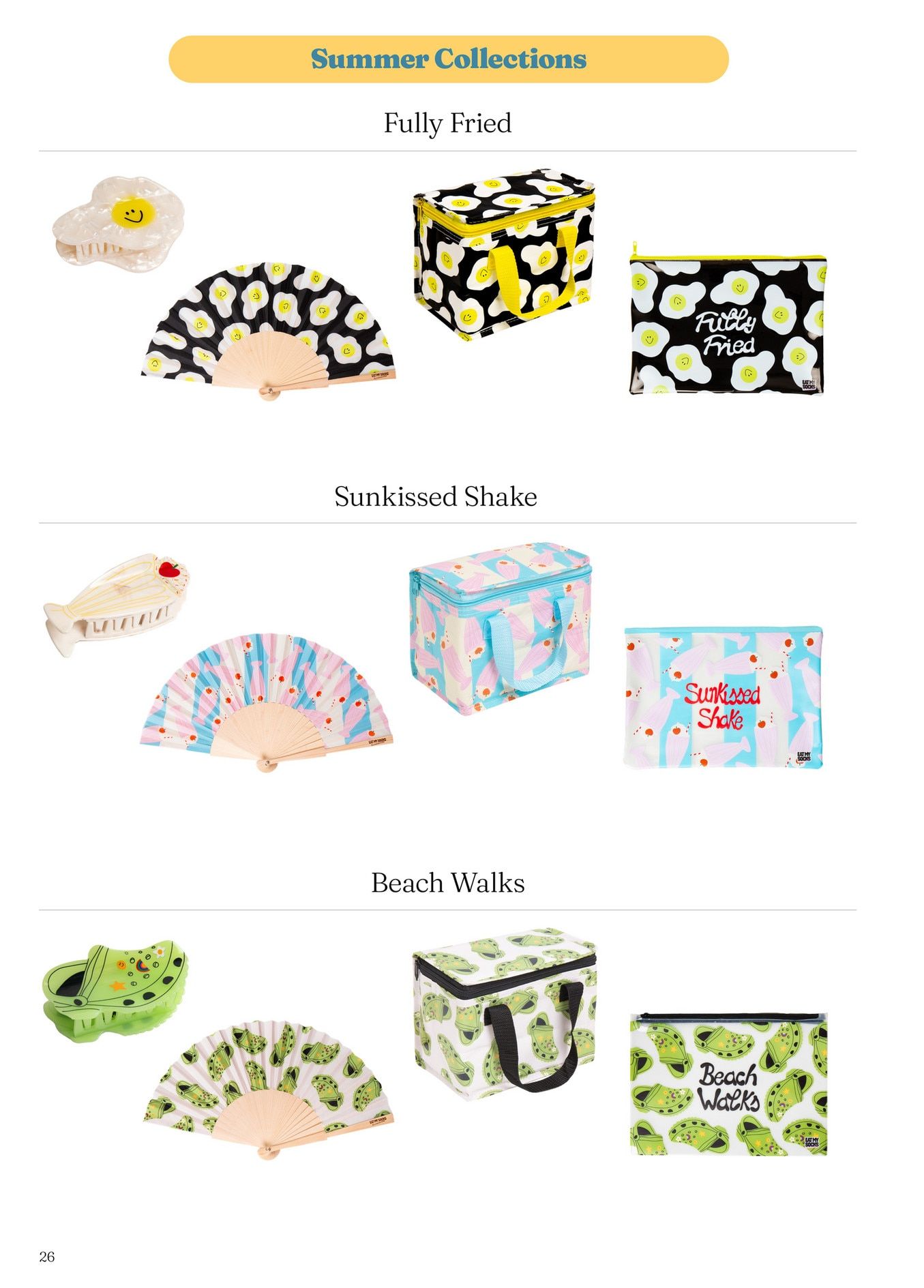 Eat My Socks Spring and Summer Accessories Catalog Weekly Ad January 1 - December 31, 2026
