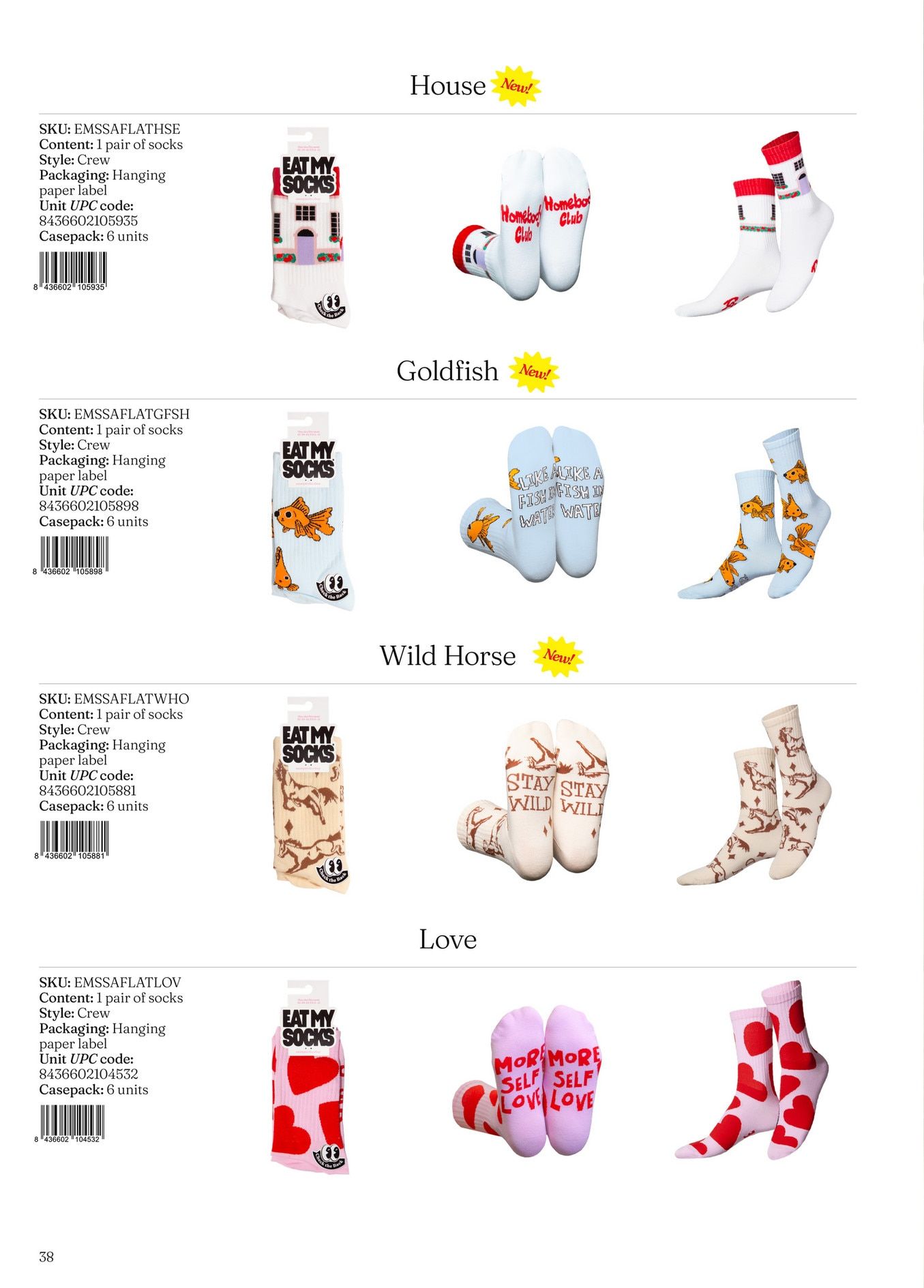 Eat My Socks Spring and Summer Accessories Catalog Weekly Ad January 1 - December 31, 2026