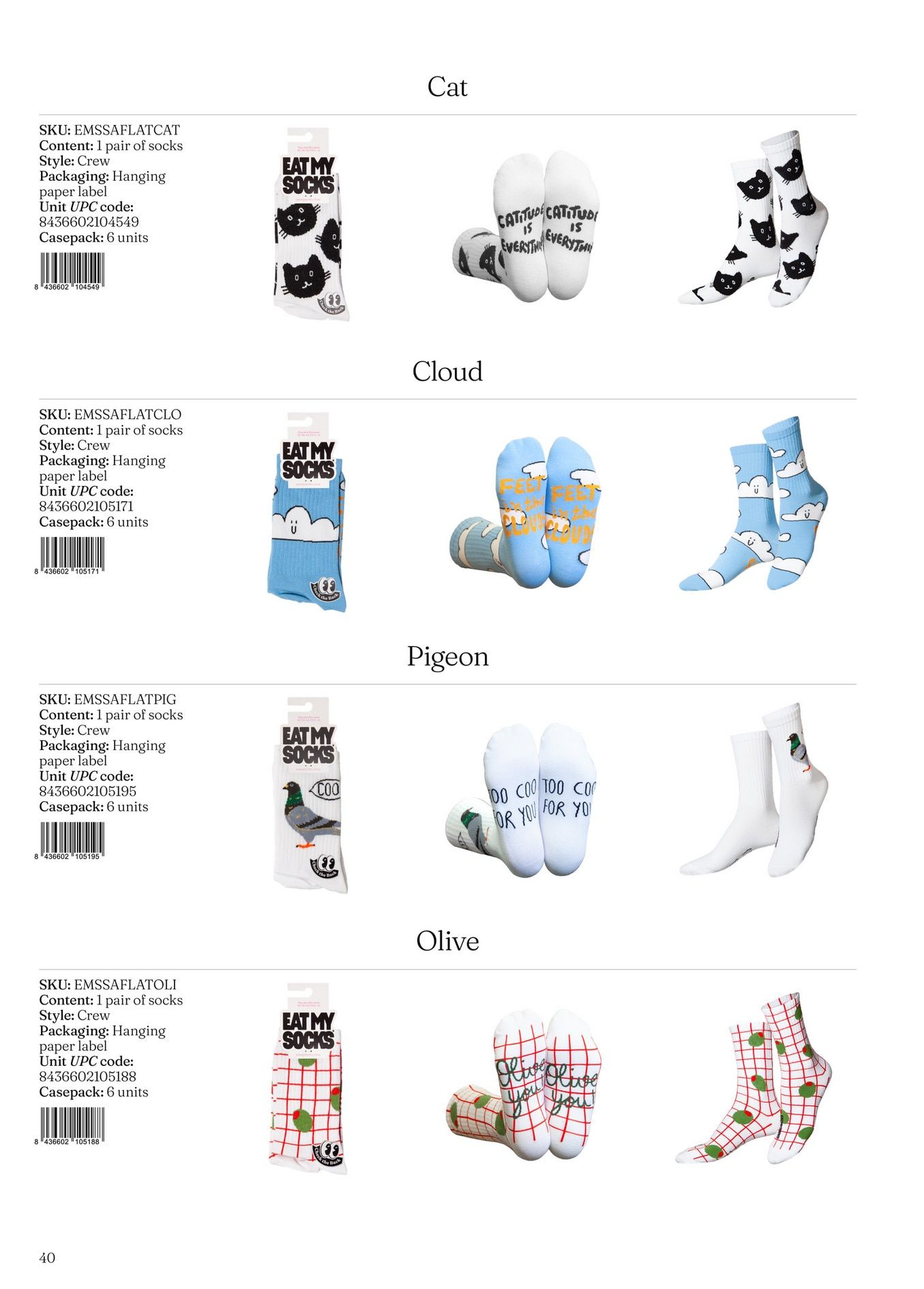 Eat My Socks Spring and Summer Accessories Catalog Weekly Ad January 1 - December 31, 2026