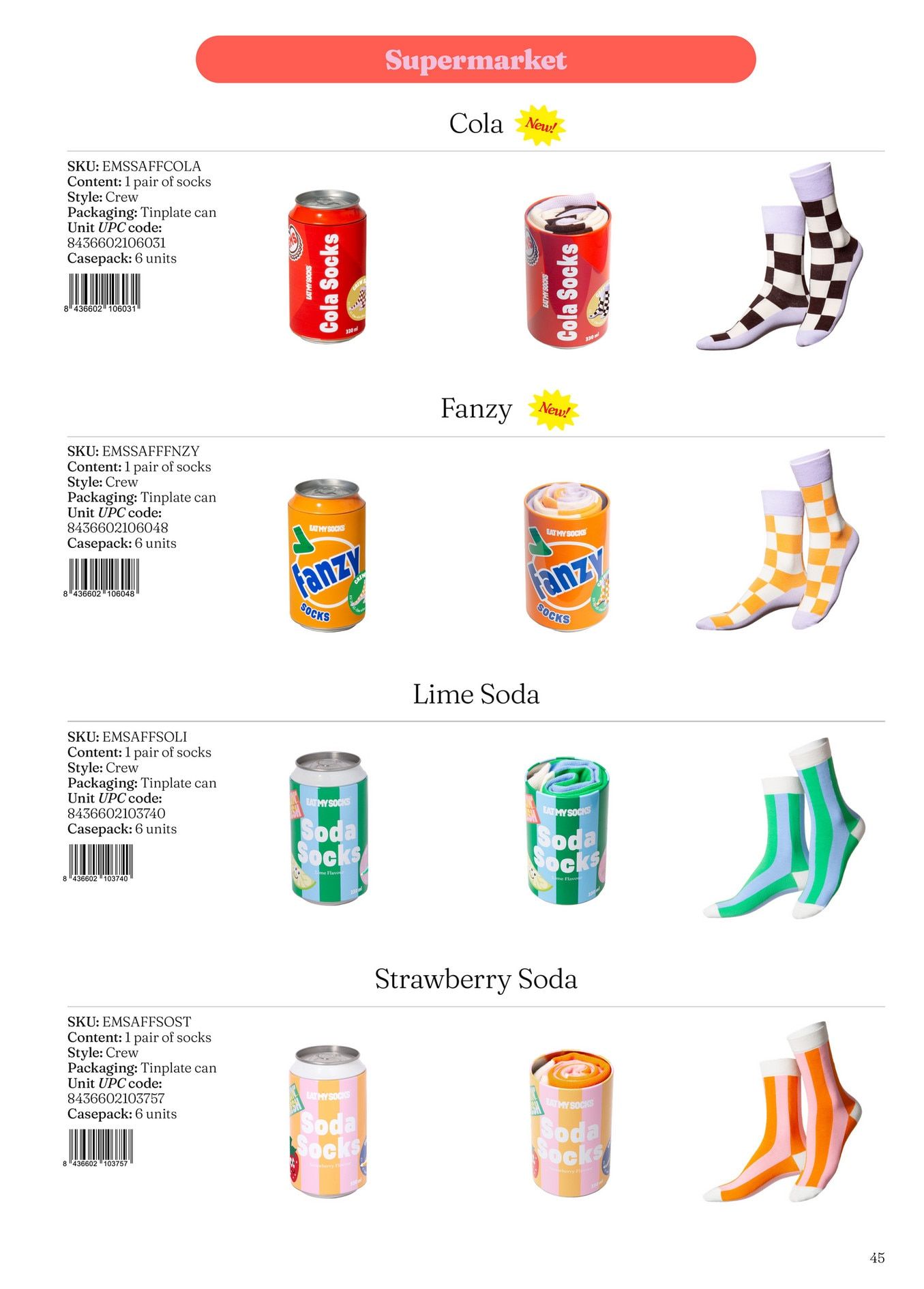 Eat My Socks Spring and Summer Accessories Catalog Weekly Ad January 1 - December 31, 2026