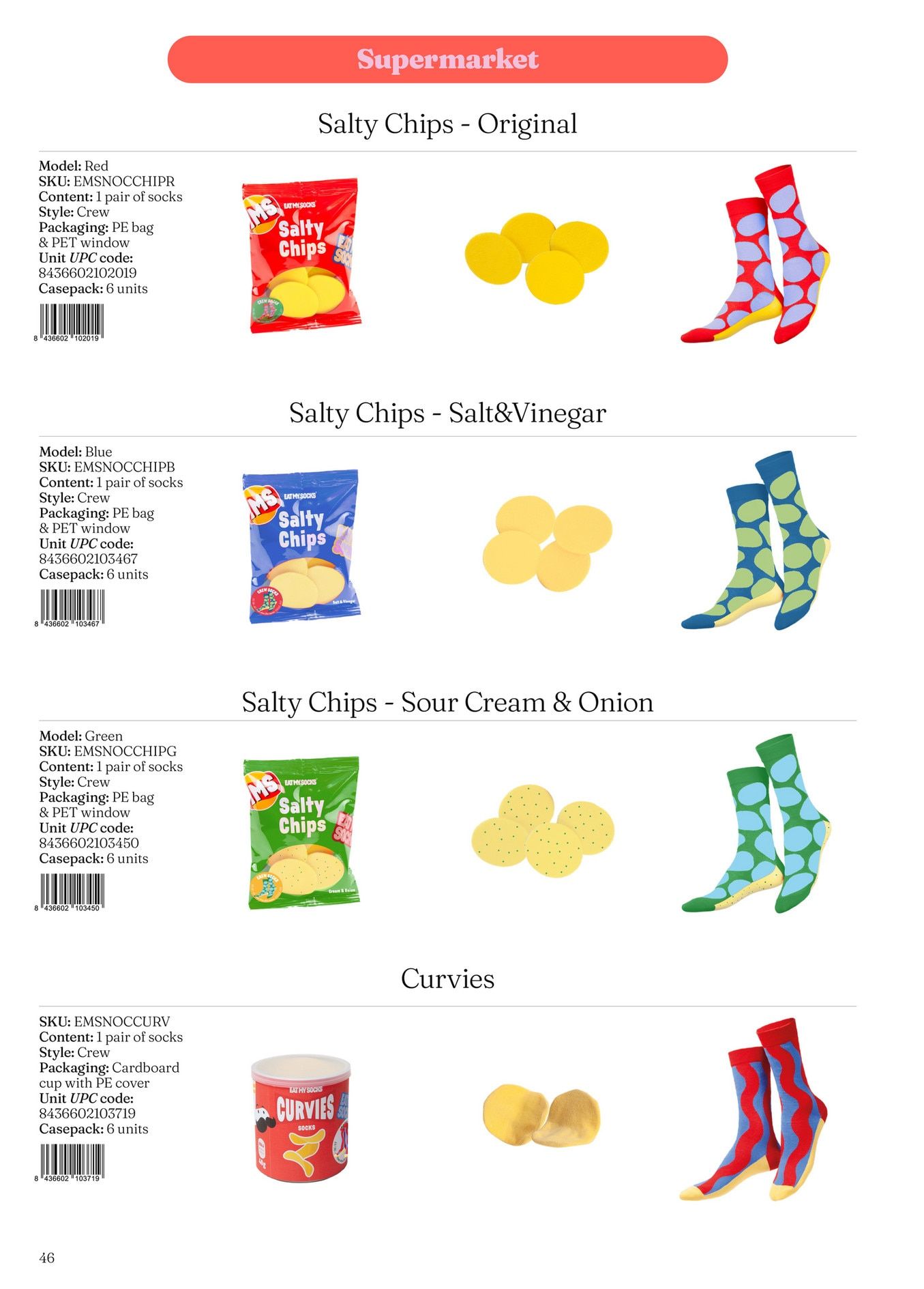 Eat My Socks Spring and Summer Accessories Catalog Weekly Ad January 1 - December 31, 2026