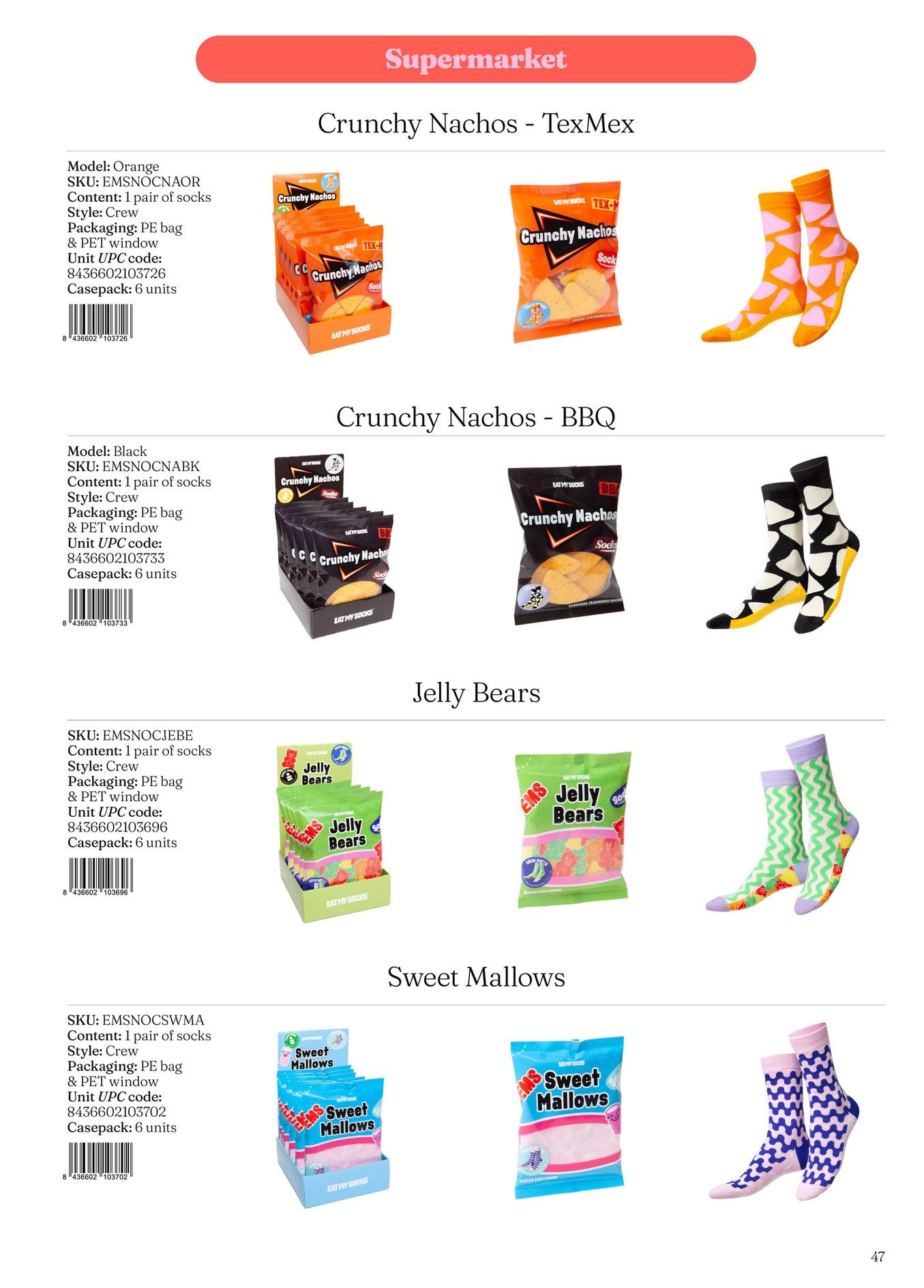 Eat My Socks Spring and Summer Accessories Catalog Weekly Ad January 1 - December 31, 2026