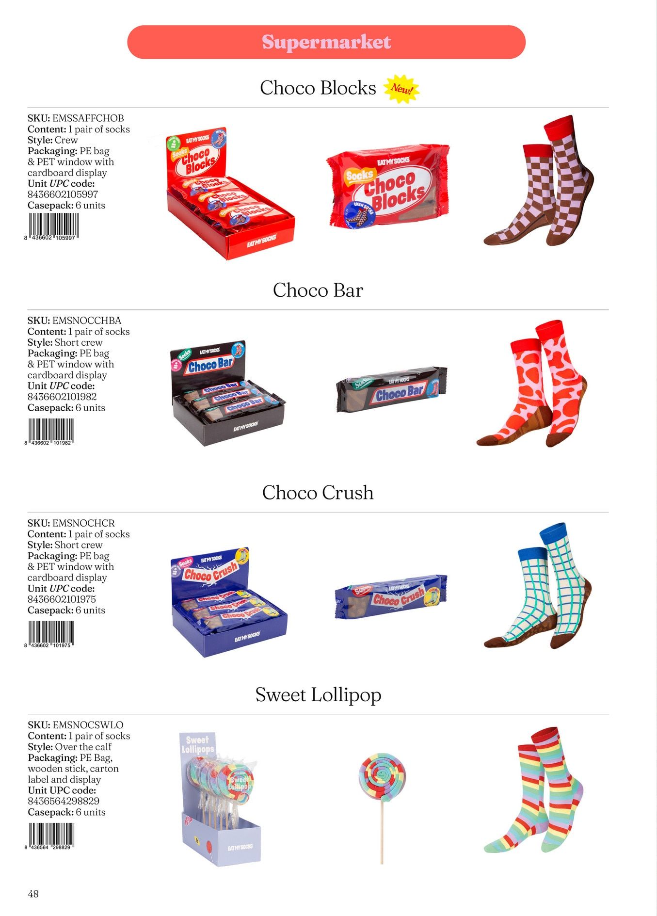 Eat My Socks Spring and Summer Accessories Catalog Weekly Ad January 1 - December 31, 2026