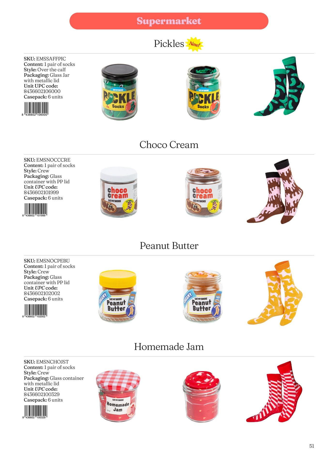 Eat My Socks Spring and Summer Accessories Catalog Weekly Ad January 1 - December 31, 2026