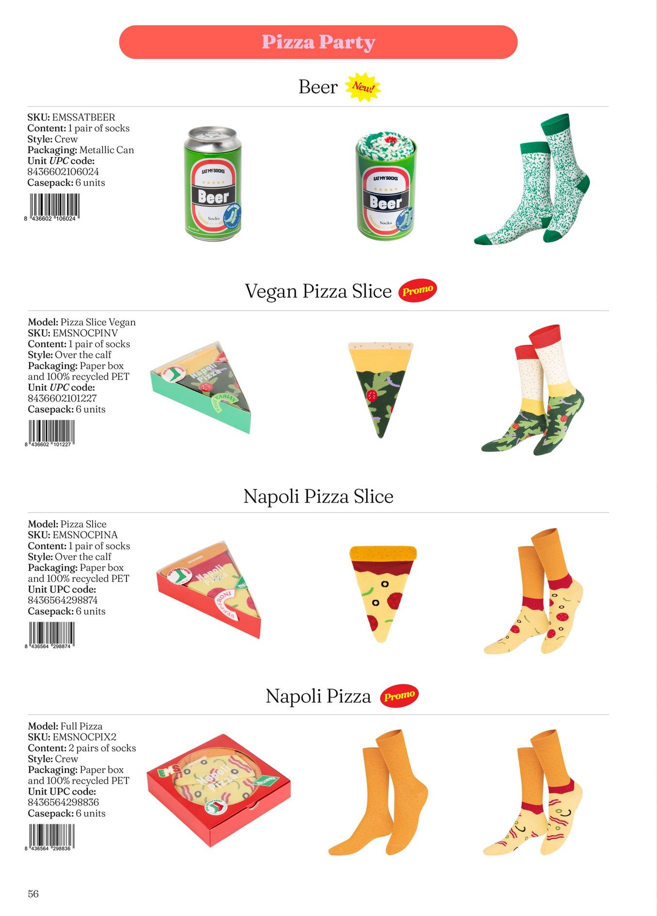 Eat My Socks Spring and Summer Accessories Catalog Weekly Ad January 1 - December 31, 2026