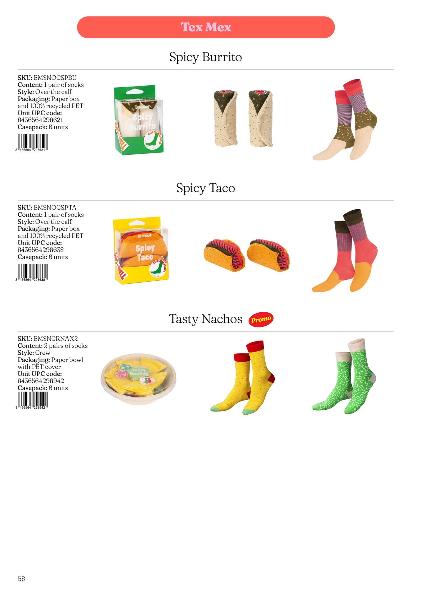 Eat My Socks Spring and Summer Accessories Catalog Weekly Ad January 1 - December 31, 2026