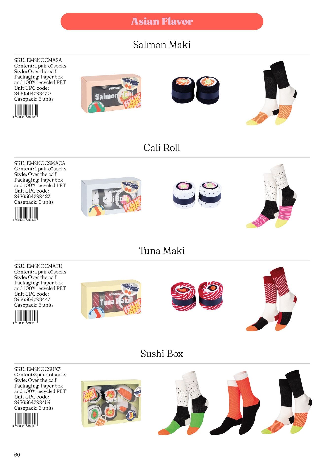 Eat My Socks Spring and Summer Accessories Catalog Weekly Ad January 1 - December 31, 2026