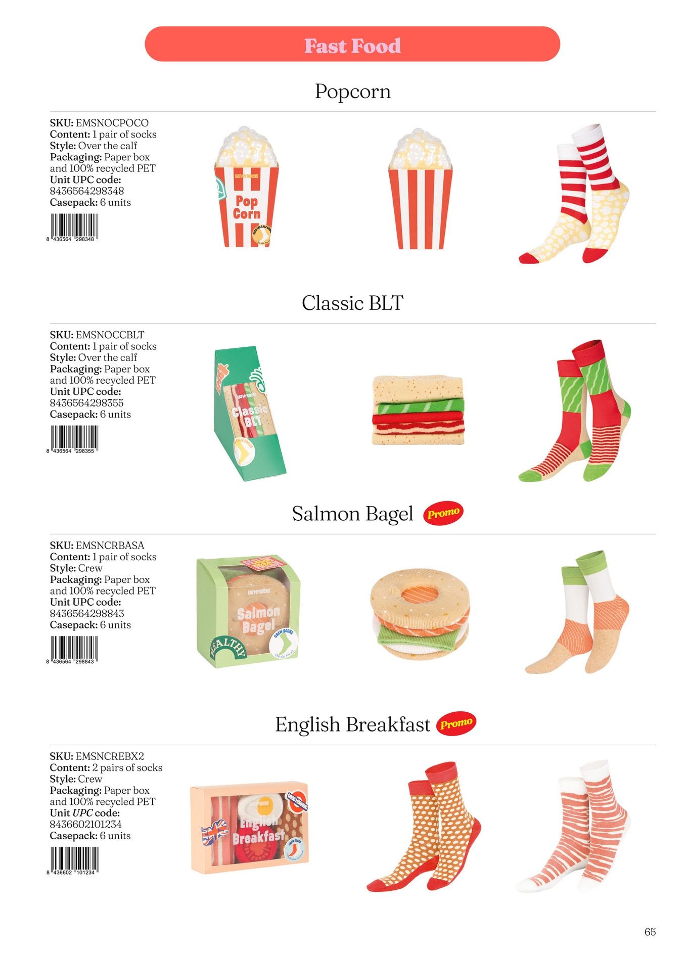 Eat My Socks Spring and Summer Accessories Catalog Weekly Ad January 1 - December 31, 2026