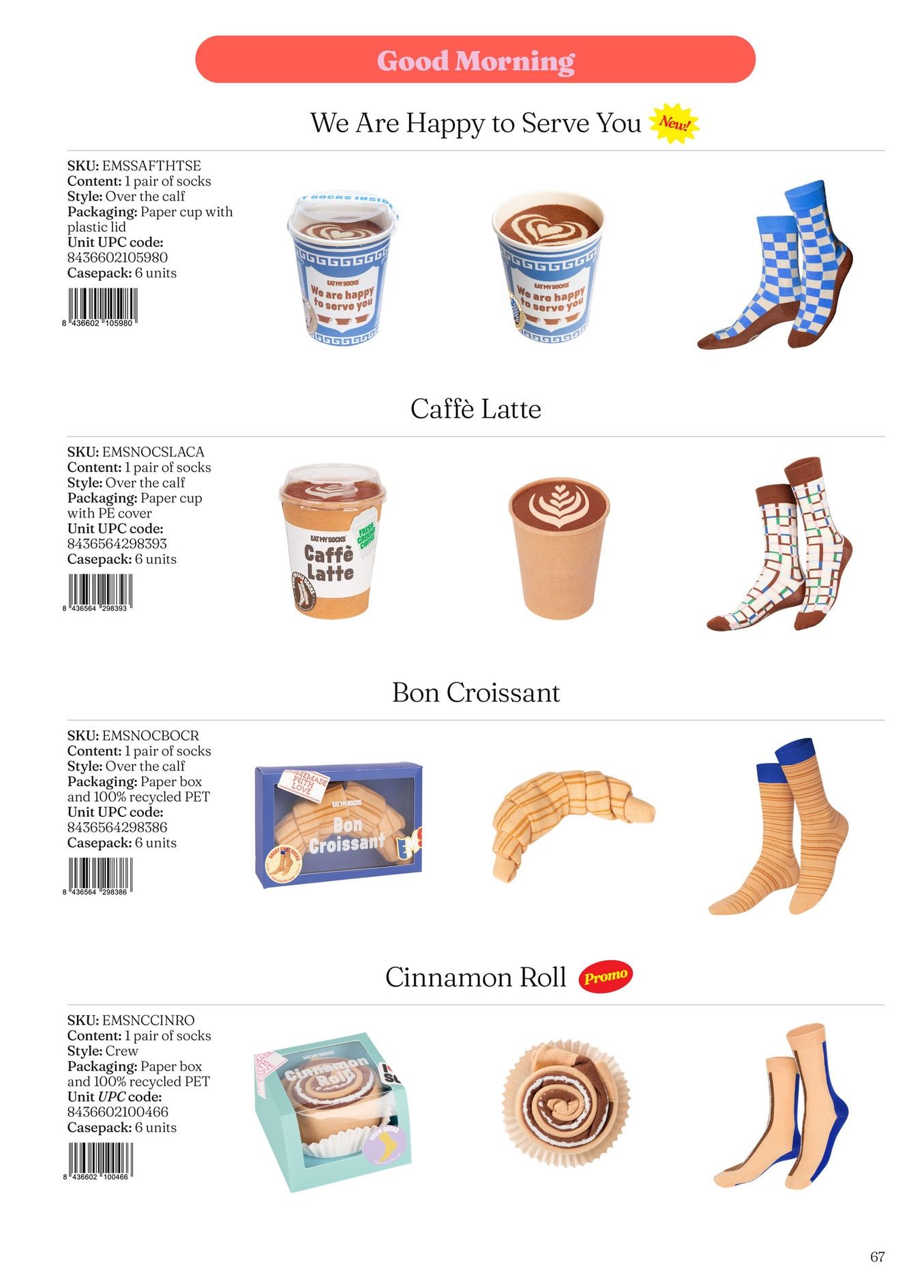 Eat My Socks Spring and Summer Accessories Catalog Weekly Ad January 1 - December 31, 2026