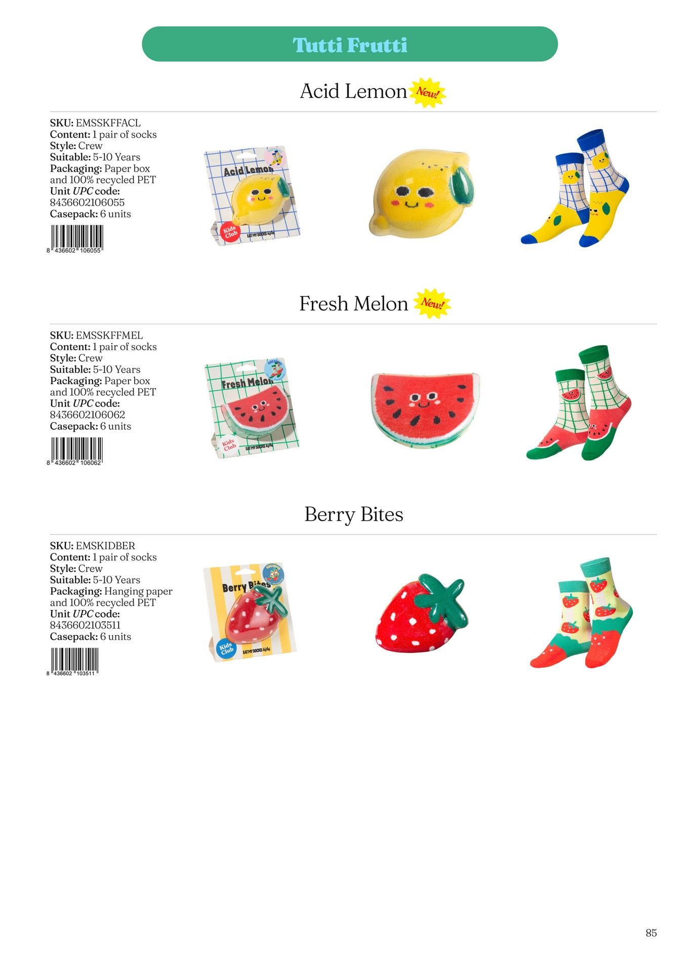 Eat My Socks Spring and Summer Accessories Catalog Weekly Ad January 1 - December 31, 2026