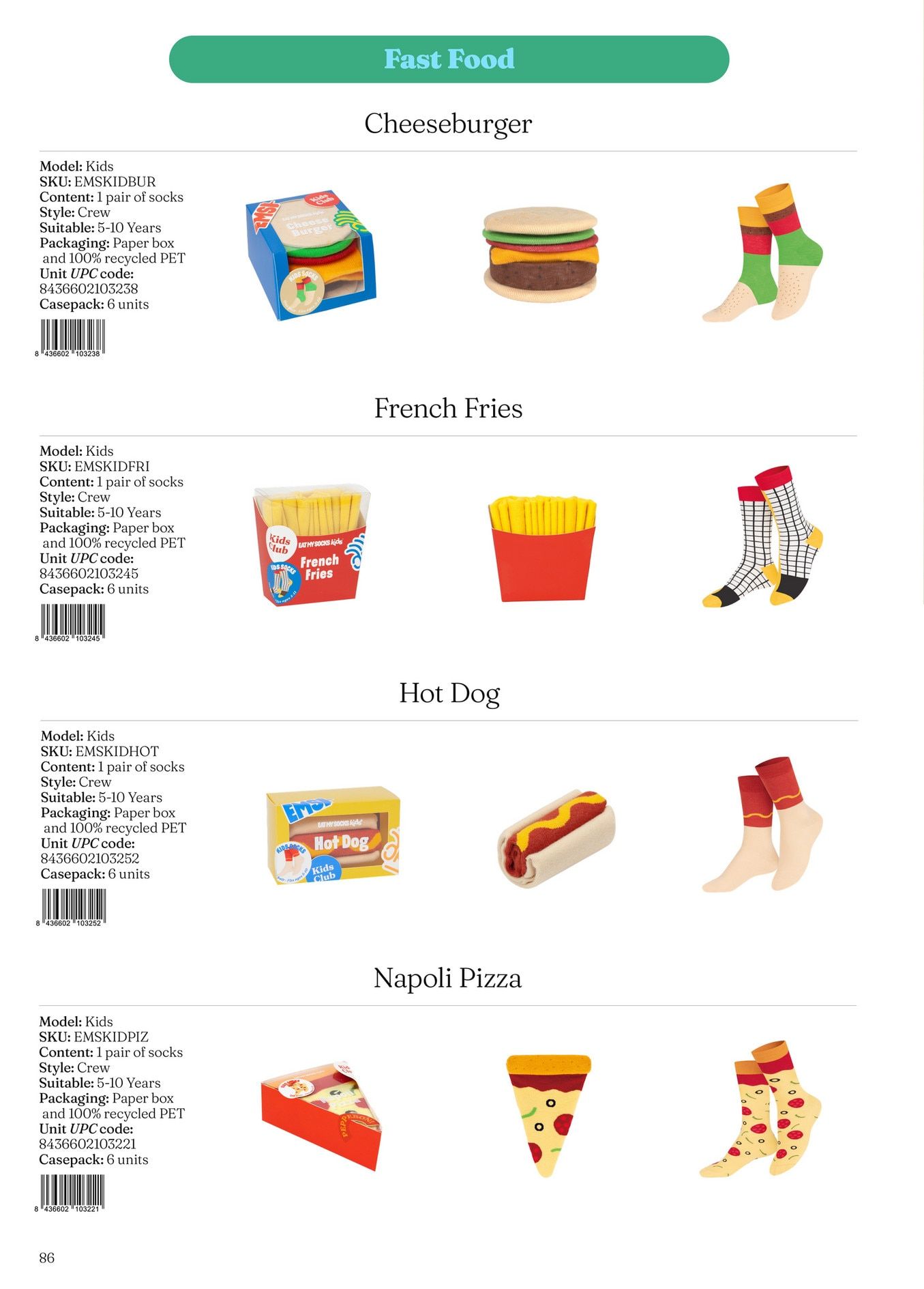 Eat My Socks Spring and Summer Accessories Catalog Weekly Ad January 1 - December 31, 2026