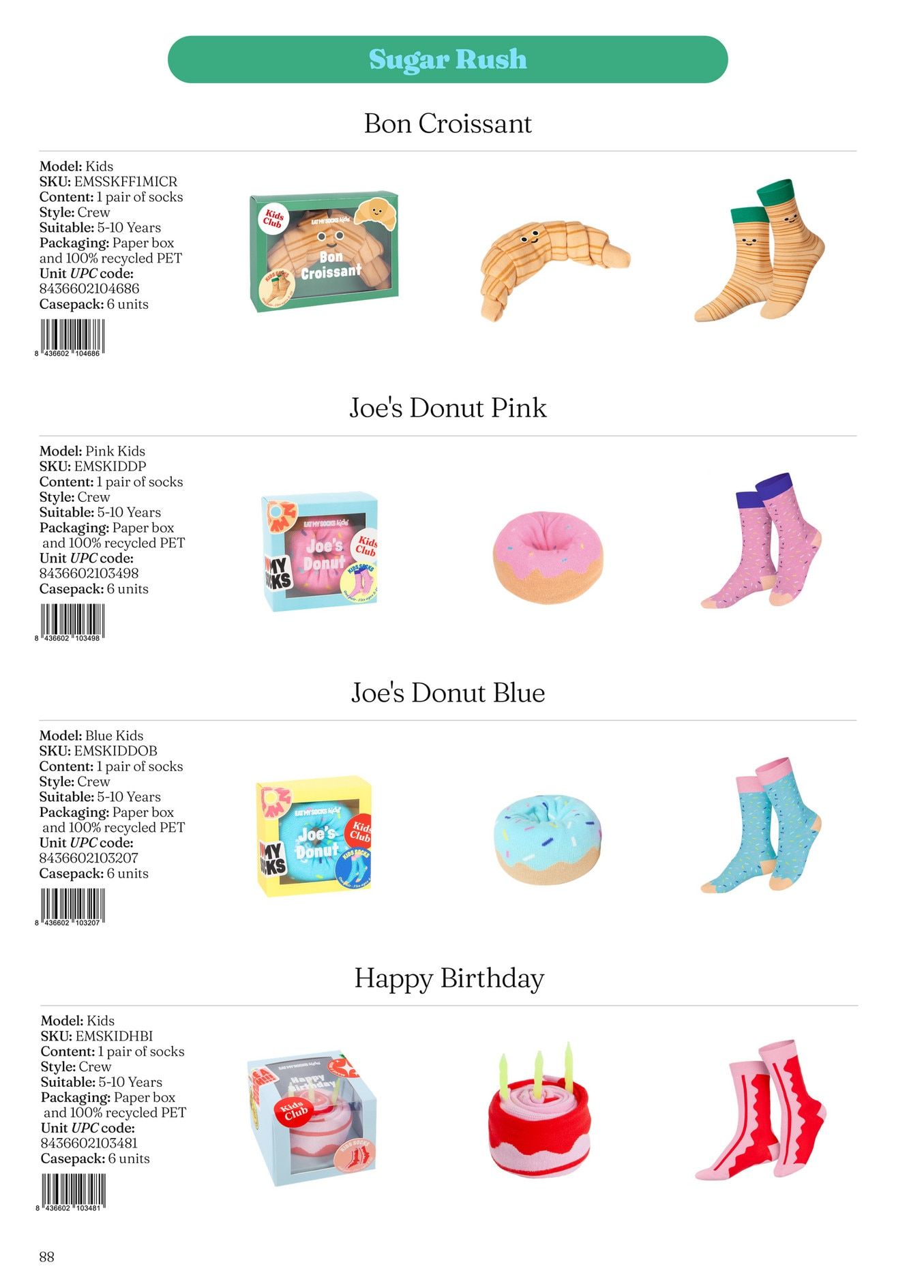 Eat My Socks Spring and Summer Accessories Catalog Weekly Ad January 1 - December 31, 2026