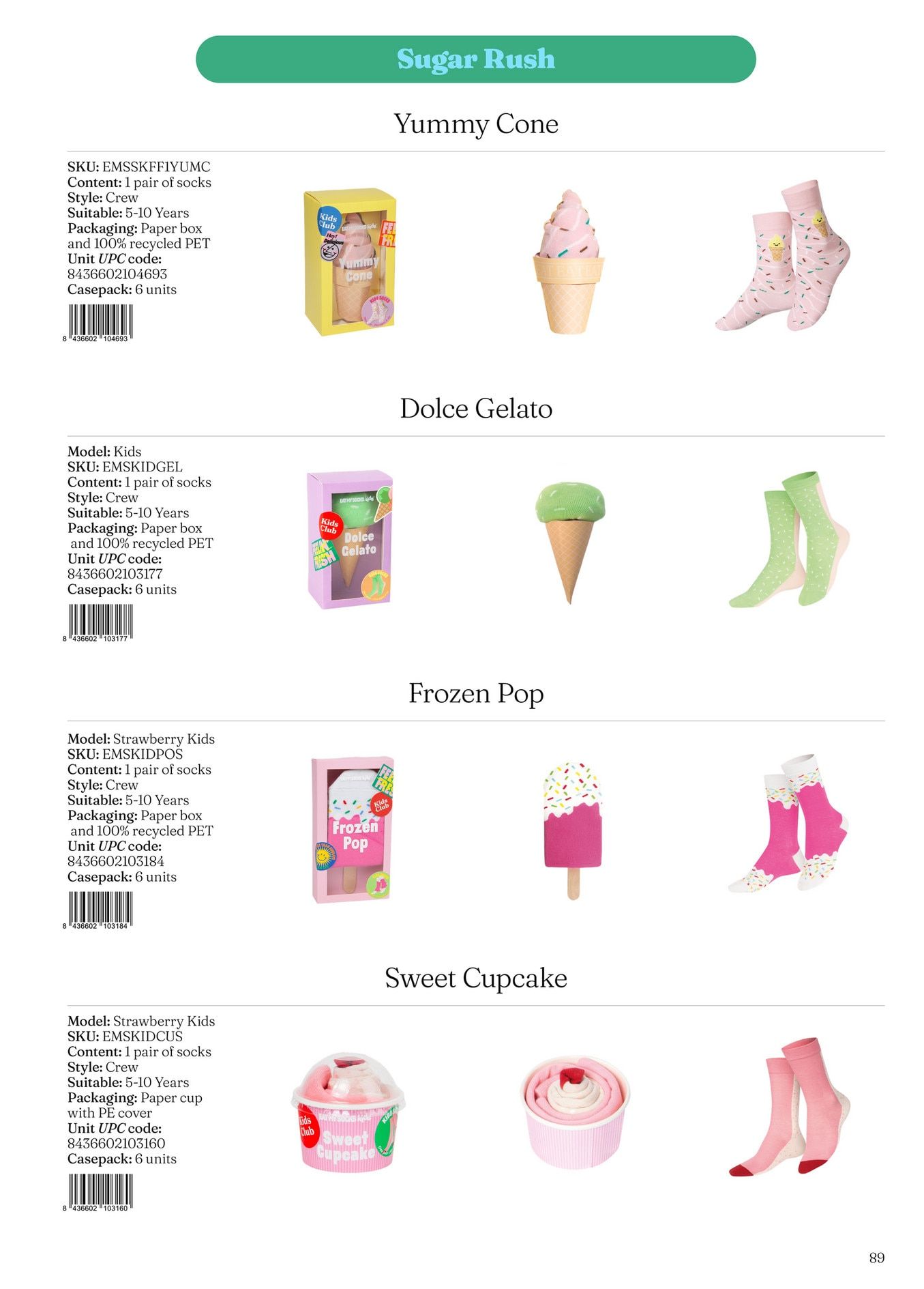 Eat My Socks Spring and Summer Accessories Catalog Weekly Ad January 1 - December 31, 2026