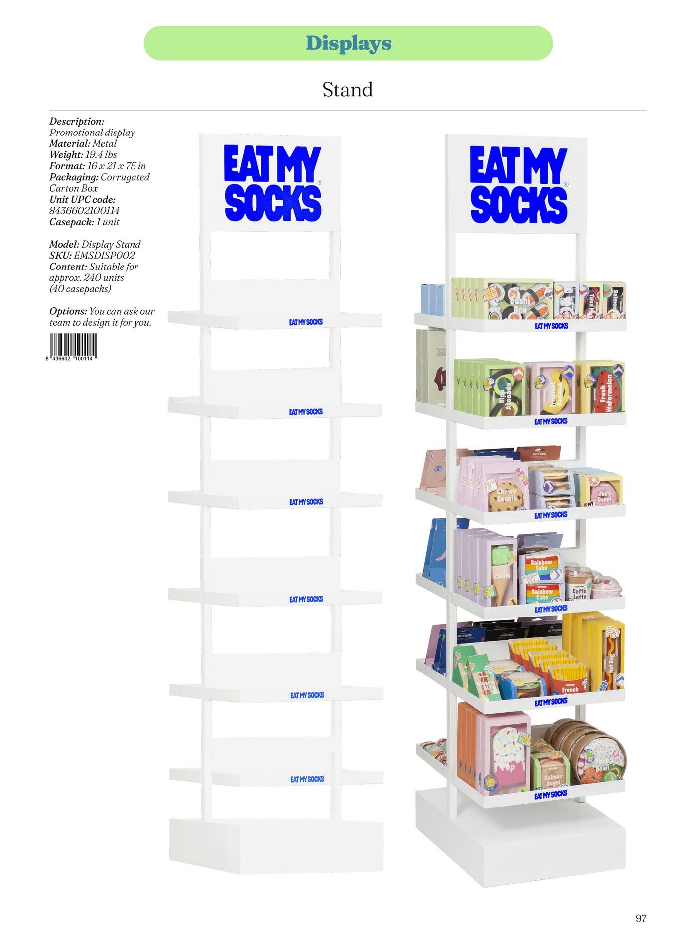 Eat My Socks Spring and Summer Accessories Catalog Weekly Ad January 1 - December 31, 2026