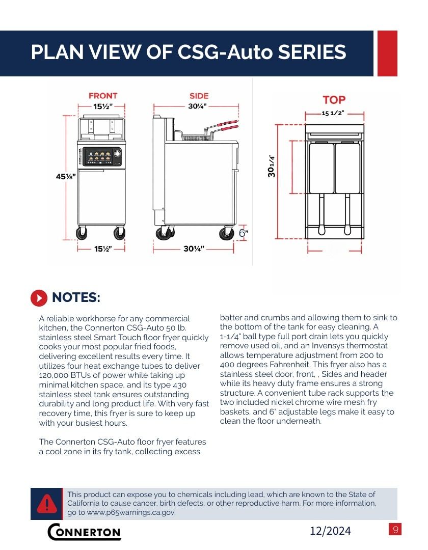 Connerton Commercial Cooking Equipment Catalog Weekly Ad January 1 - December 31, 2026