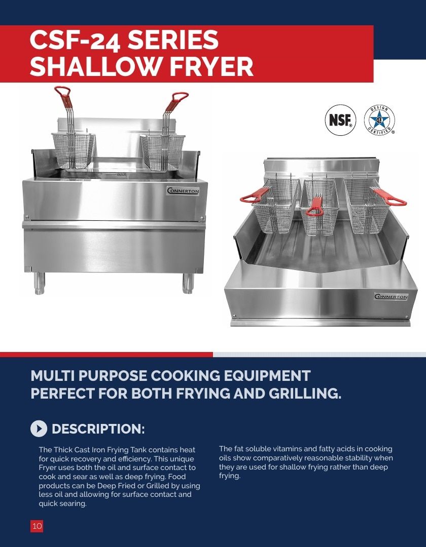 Connerton Commercial Cooking Equipment Catalog Weekly Ad January 1 - December 31, 2026