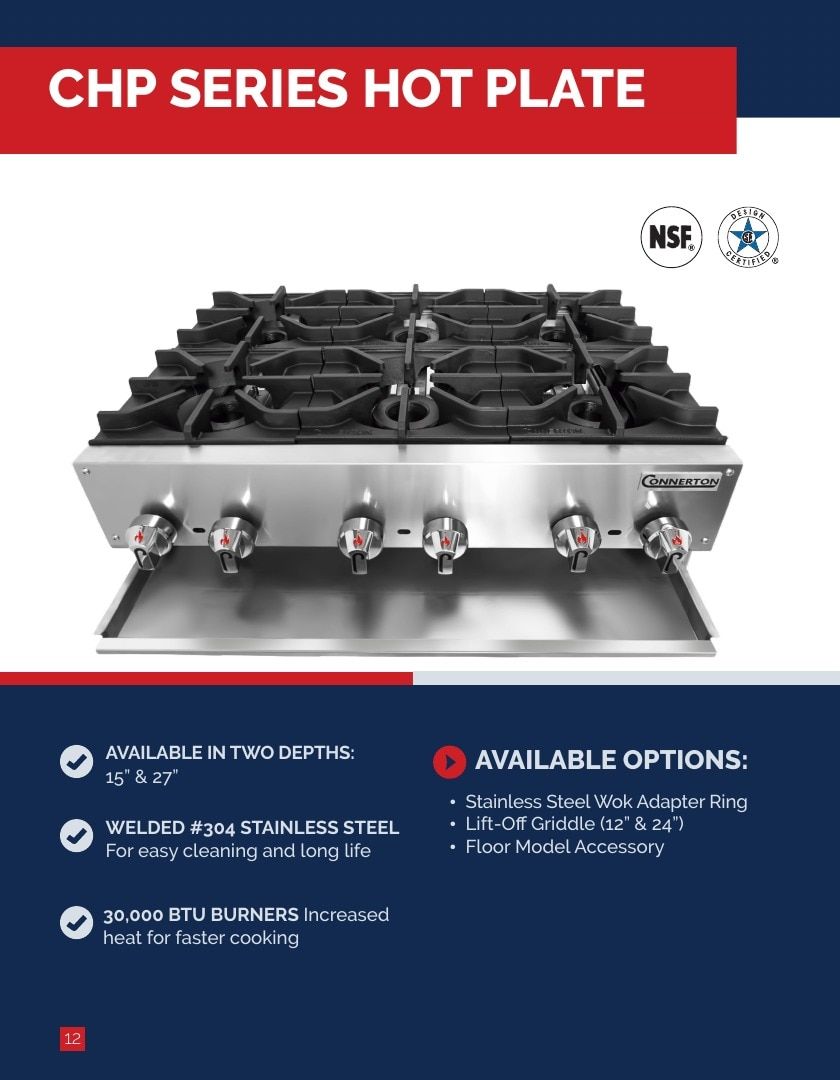 Connerton Commercial Cooking Equipment Catalog Weekly Ad January 1 - December 31, 2026