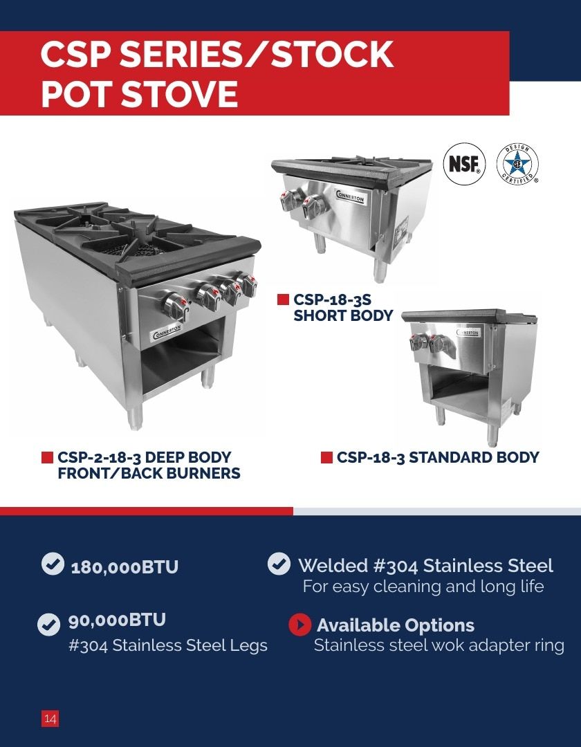 Connerton Commercial Cooking Equipment Catalog Weekly Ad January 1 - December 31, 2026