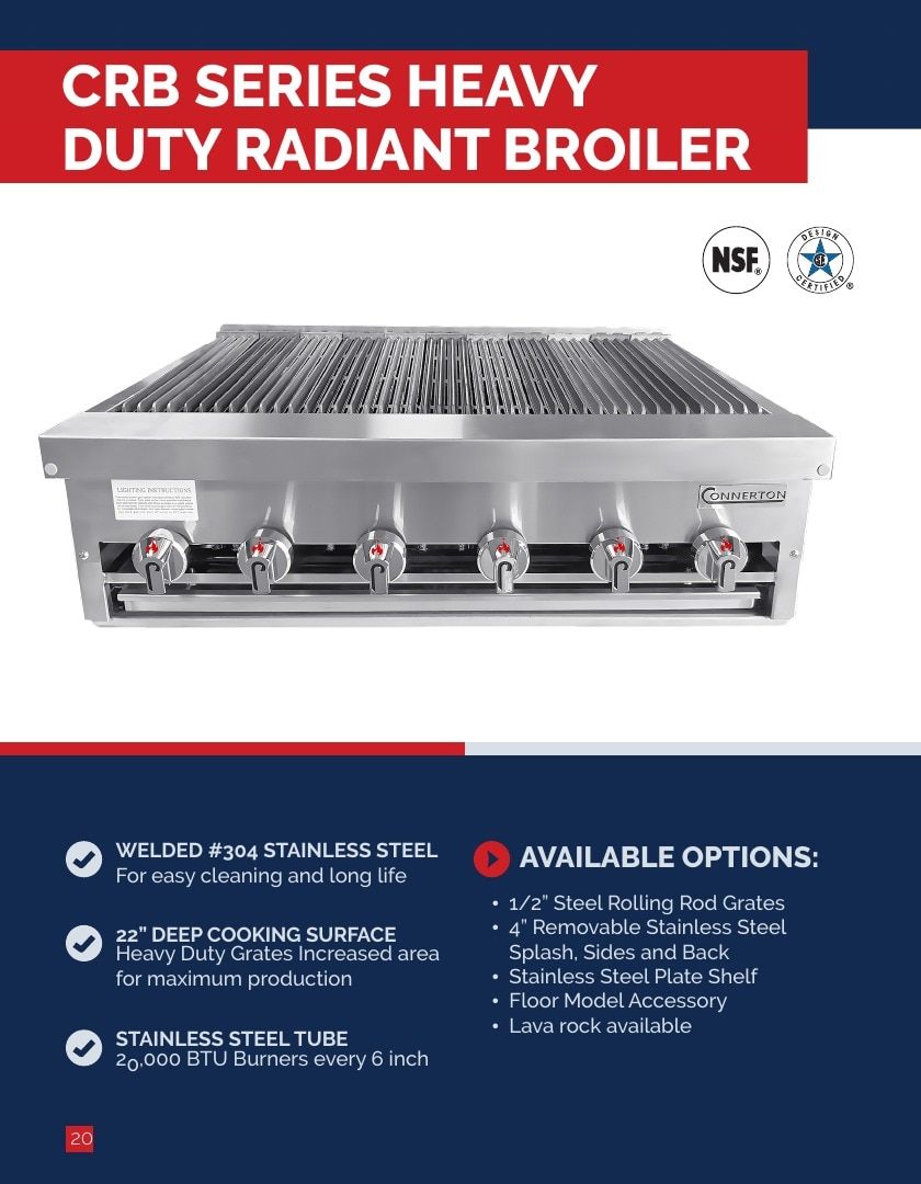 Connerton Commercial Cooking Equipment Catalog Weekly Ad January 1 - December 31, 2026