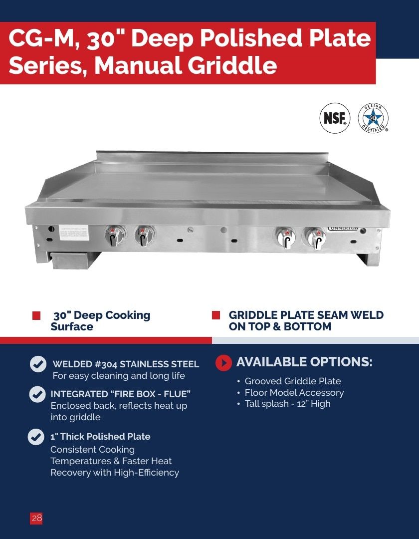 Connerton Commercial Cooking Equipment Catalog Weekly Ad January 1 - December 31, 2026