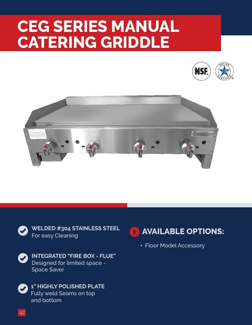 Connerton Commercial Cooking Equipment Catalog Weekly Ad January 1 - December 31, 2026
