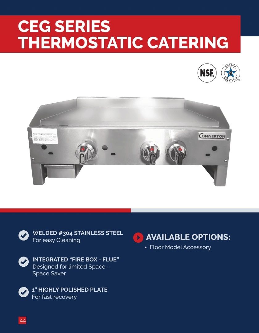 Connerton Commercial Cooking Equipment Catalog Weekly Ad January 1 - December 31, 2026