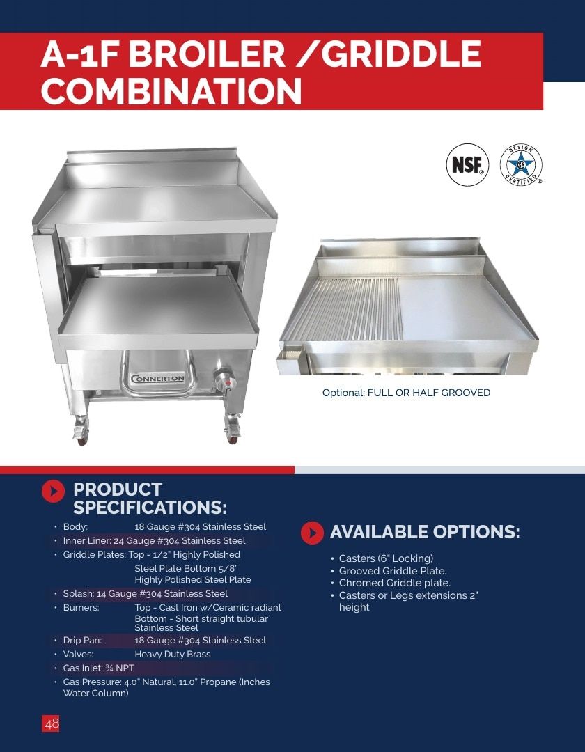 Connerton Commercial Cooking Equipment Catalog Weekly Ad January 1 - December 31, 2026