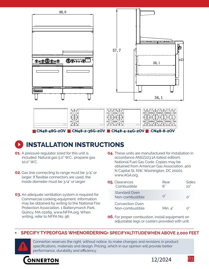 Connerton Commercial Cooking Equipment Catalog Weekly Ad January 1 - December 31, 2026