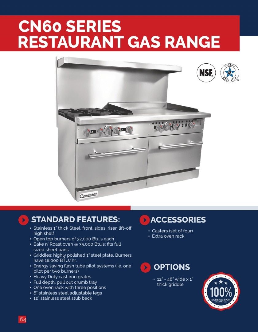 Connerton Commercial Cooking Equipment Catalog Weekly Ad January 1 - December 31, 2026