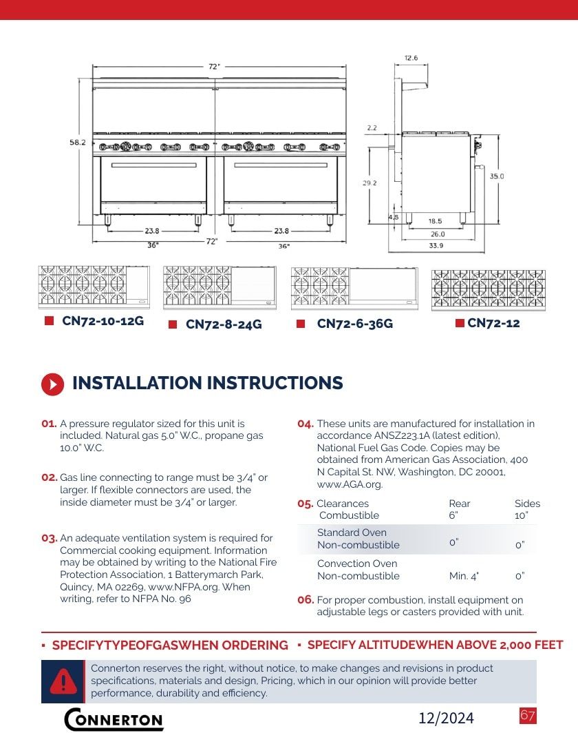 Connerton Commercial Cooking Equipment Catalog Weekly Ad January 1 - December 31, 2026