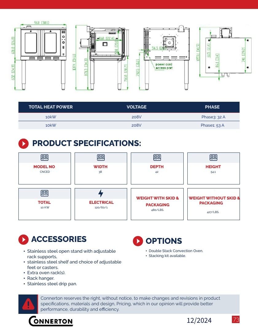 Connerton Commercial Cooking Equipment Catalog Weekly Ad January 1 - December 31, 2026