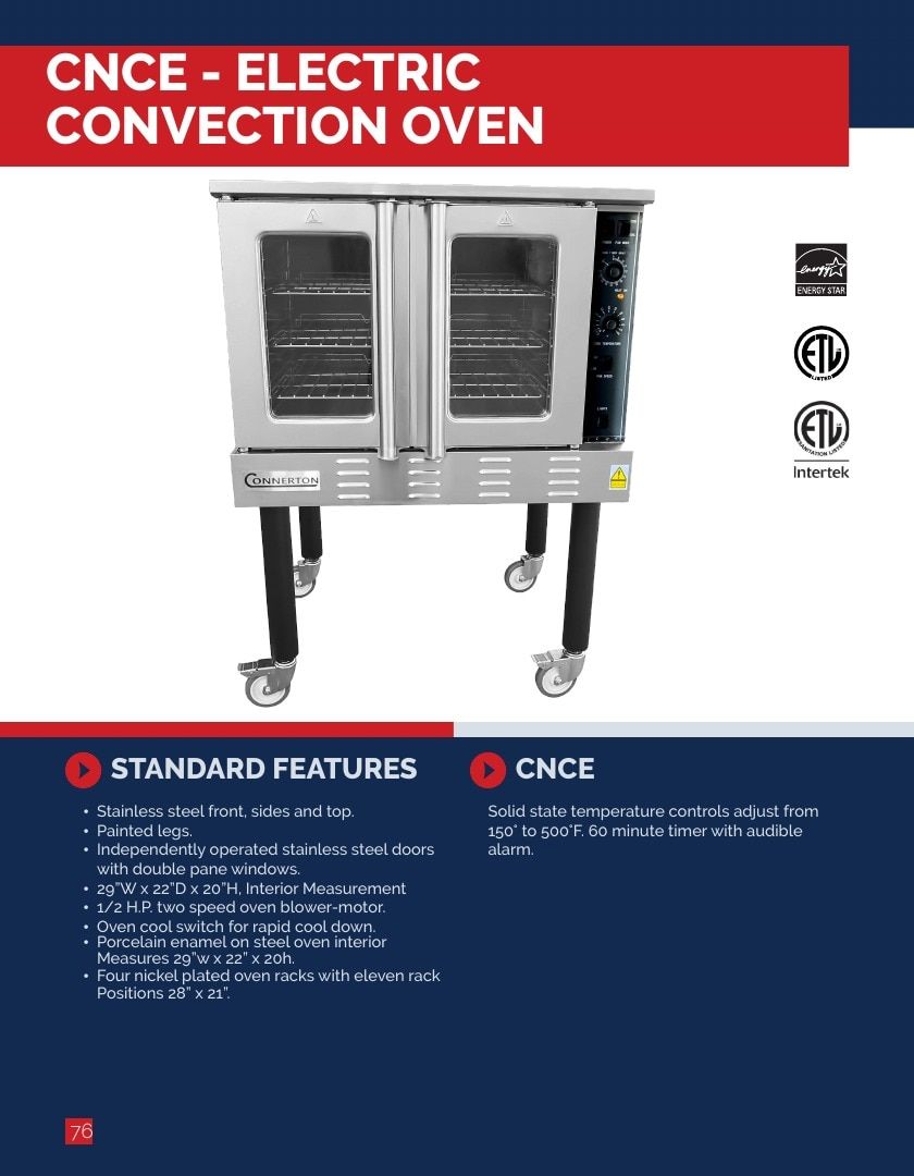 Connerton Commercial Cooking Equipment Catalog Weekly Ad January 1 - December 31, 2026