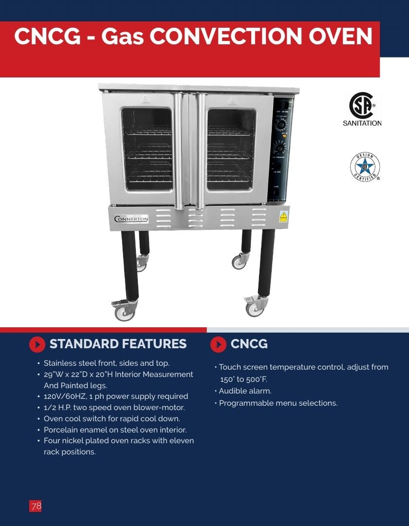 Connerton Commercial Cooking Equipment Catalog Weekly Ad January 1 - December 31, 2026