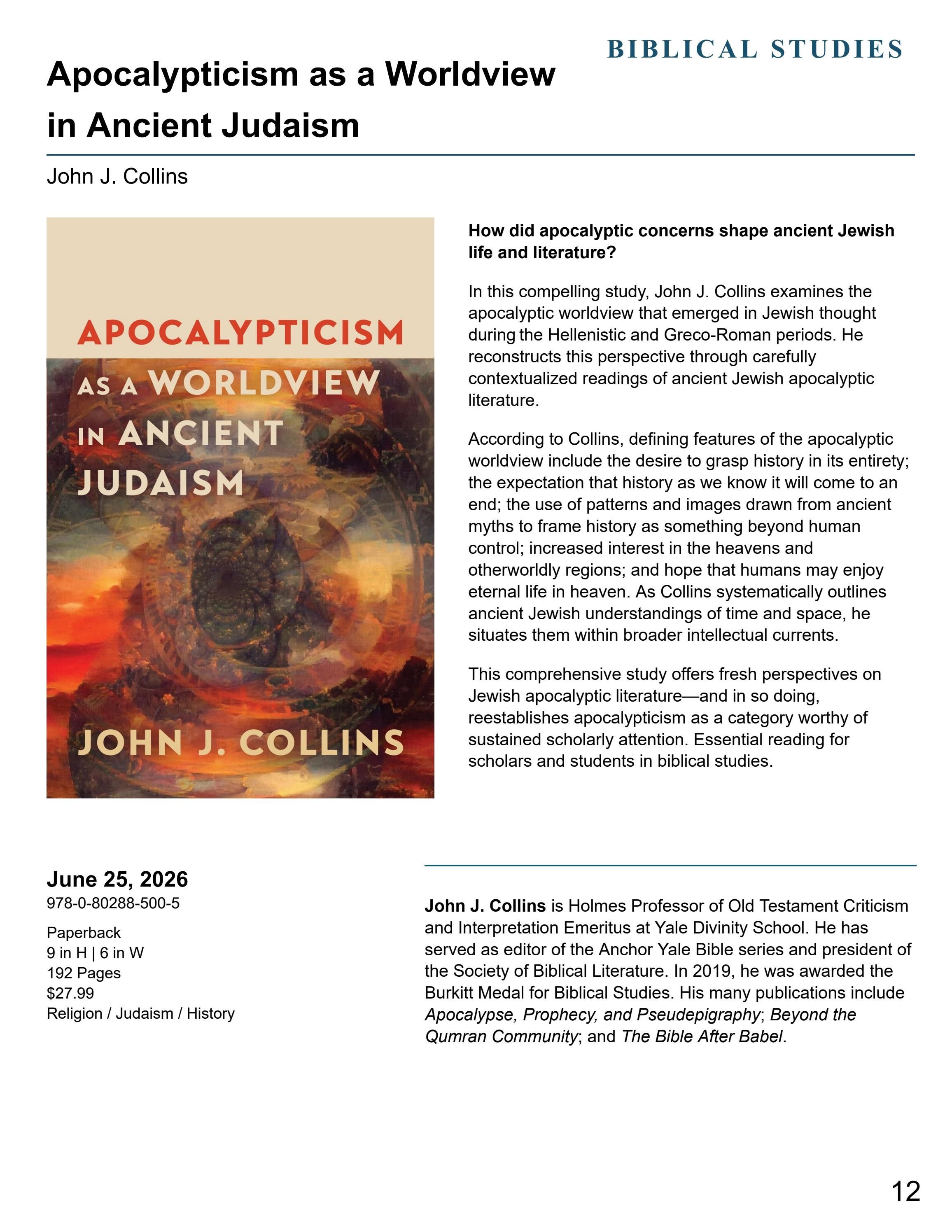 Eerdmans Publishing Fall and Winter Books Catalog Weekly Ad January 1 - December 31, 2026