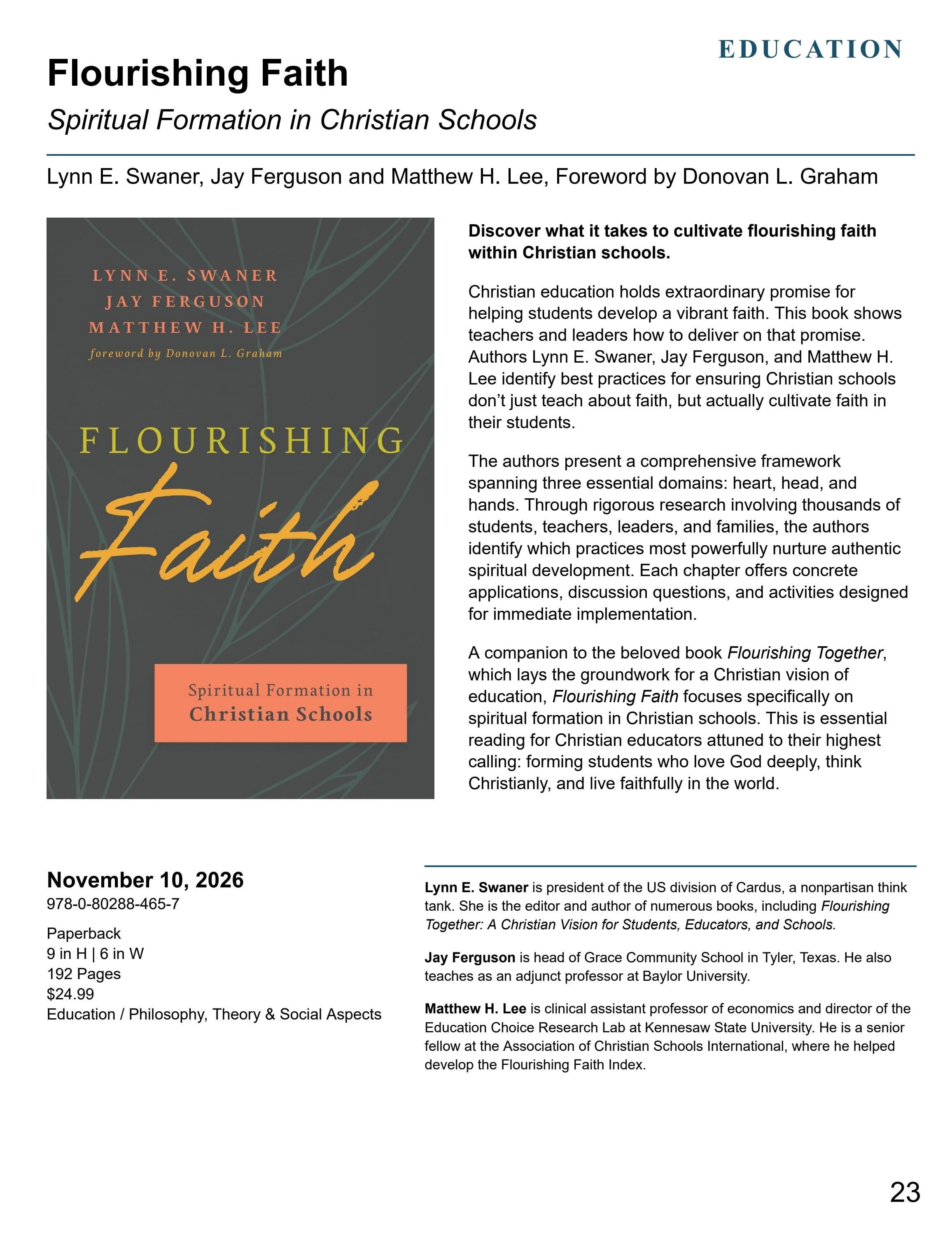 Eerdmans Publishing Fall and Winter Books Catalog Weekly Ad January 1 - December 31, 2026
