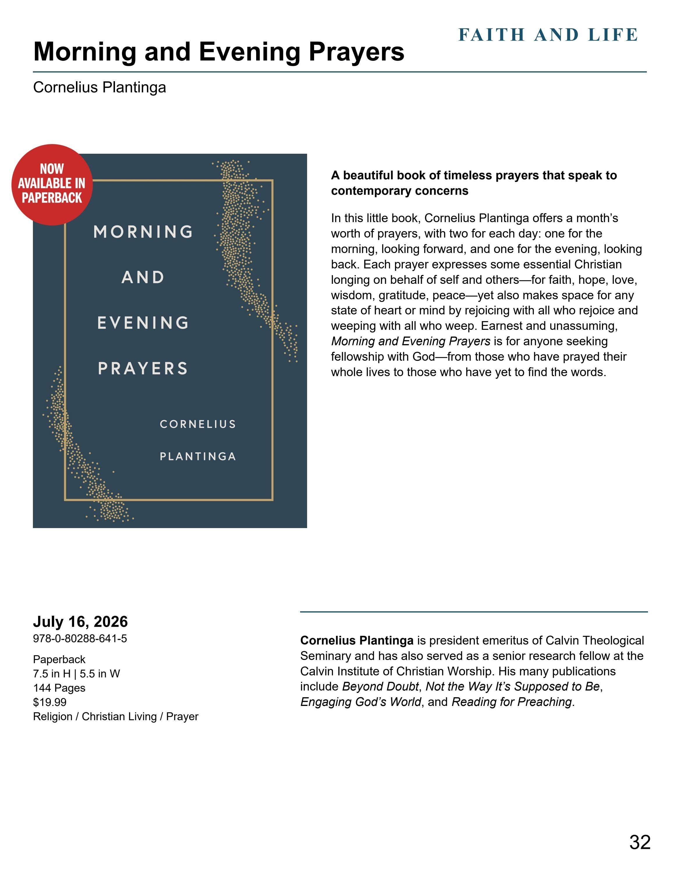 Eerdmans Publishing Fall and Winter Books Catalog Weekly Ad January 1 - December 31, 2026