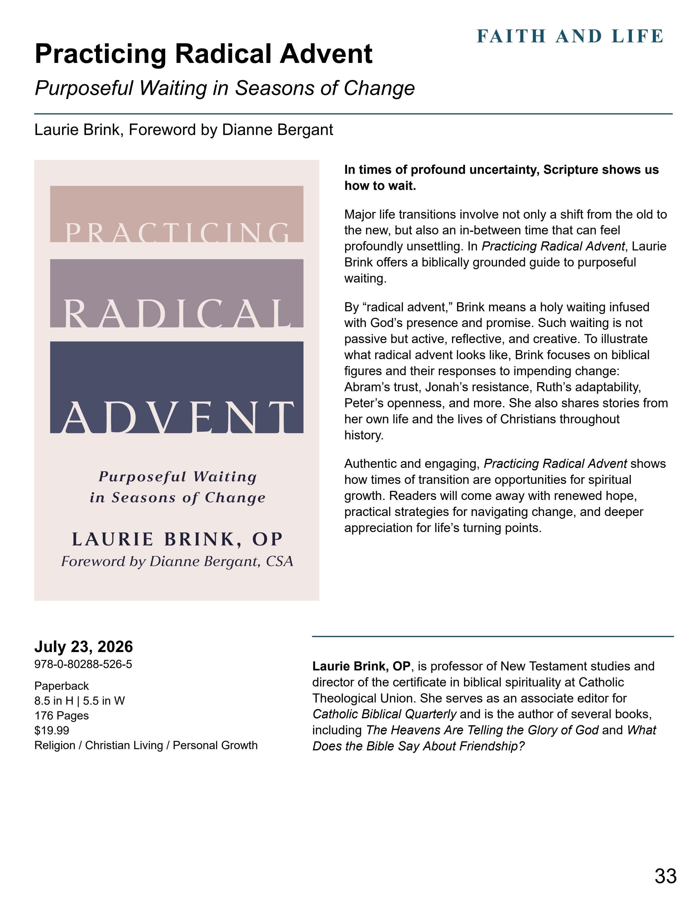 Eerdmans Publishing Fall and Winter Books Catalog Weekly Ad January 1 - December 31, 2026